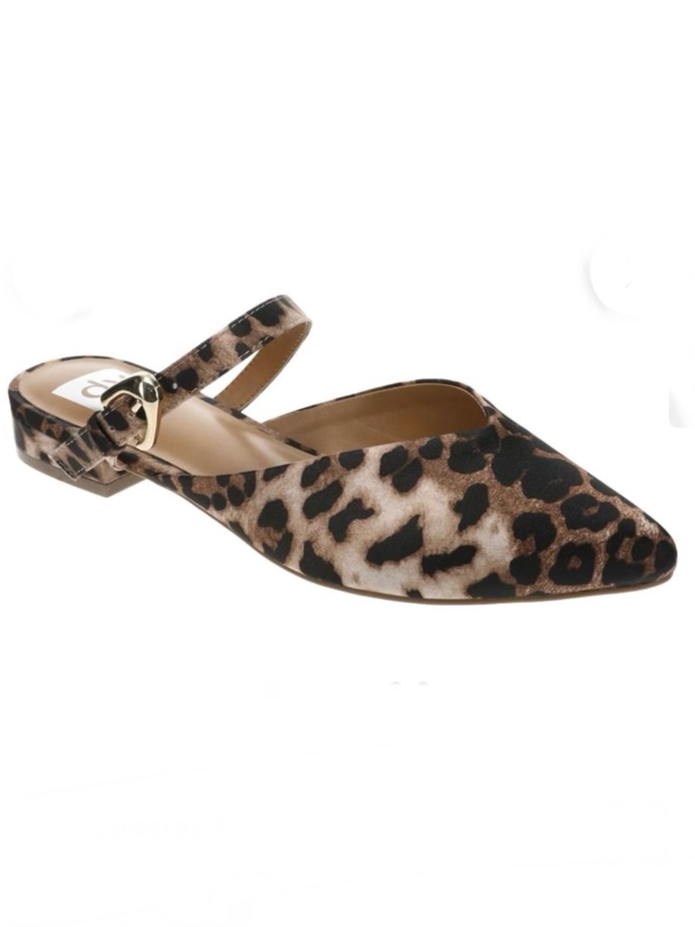 DV by Dolce Vita Domainica Leopard Print Pointed Mule Slip on  9.5